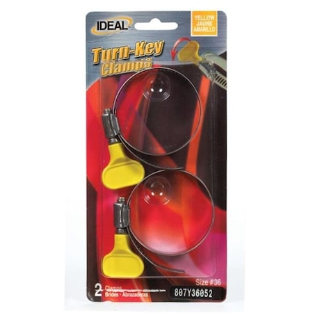 Ideal Ideal 807Y36052 Turn Key Hose Clamp  Size 36 - pack of 10 4238325